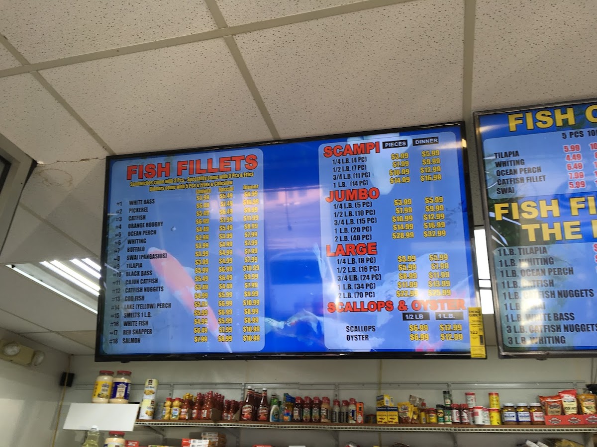 Sea World Fish Market Menu - Image 3