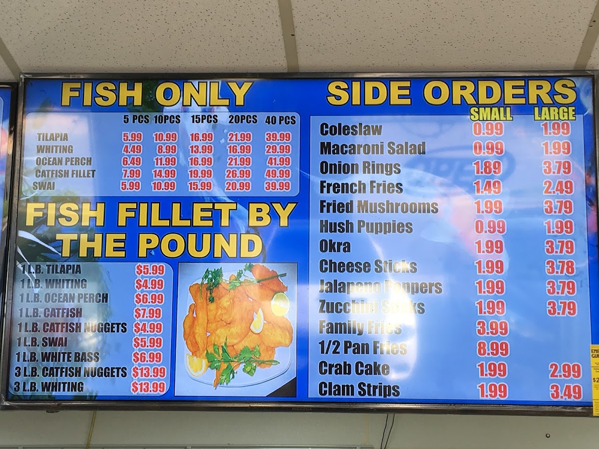 Sea World Fish Market Menu - Image 5